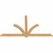Ekena Millwork Redmond Smooth Timber Gable Bracket, Western Red Cedar, 72"W x 42"H x 1 1/2"D x 3 1/2"F, 14/12 Pitch GBW072X42X0204RED00SWR - alternate 3